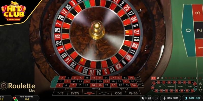 Phương pháp đặt cược đơn trong Roulette